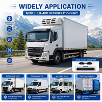 Unité de réfrigération pour camion KD-400 à montage supérieur, système de refroidissement diesel 3350W pour petites fourgonnettes réfrigérées