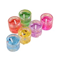 Mehrfarbige Rauchfreie Dekorative Mini Niedliche Gel-Wachs Teelichter mit Farbwechsel-Funktion für Heim-Deko Diwali Festival