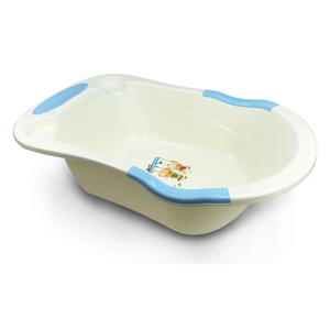 Baignoire portable en plastique bleu écologique pour nouveau-né et bébé, <span class=keywords><strong>avec</strong></span> <span class=keywords><strong>support</strong></span>, modèle Yinsum, vente en gros - Product Image 2