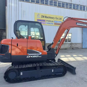 รถขุดไฮดรอลิก Doosan DX60 มือสอง 6 ตัน รุ่นปี 2022 เครื่องยนต์ ปั๊ม และเกียร์ผ่านการทดสอบและตรวจสอบ สภาพดีเยี่ยม ราคาถูก - Product Image 1