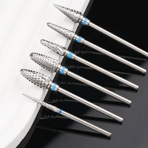 Broca de Carburo de Tungsteno 5 en 1 con Punta Cónica de 3/32" para Limpiar Cutículas y Realizar Cortes Cruzados, para Uso en Salón, Hogar y Estudio de Arte de Uñas - Product Image 6