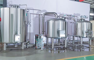 Nano 300L 500L 1000L 3bbl 5bbl 10BBL 微型啤酒厂啤酒设备全套啤酒酿造机双罐式酿造设备 - Product Image 5