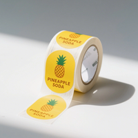 Etichette Adesive Personalizzate per Bottiglie di Alimenti e Bevande, Stampa a Colori, Adesivi in Vinile Impermeabili per Confezioni di Succhi e Bevande