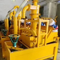 Système de purification de boue 120/250 M³/h, Nettoyeur de boue de forage avec secoueur de shales et désander pour puits d'eau et forage direct horizontal (HDD)