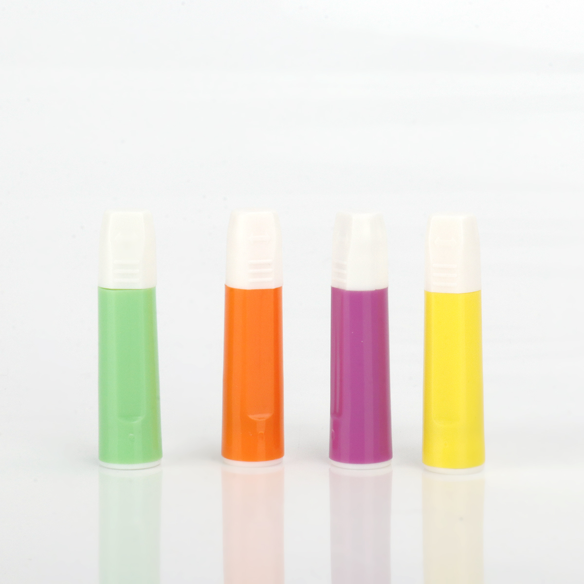 Materiales Médicos Desechables Multicolor Estériles 23G 1.8mm Lancetas de Seguridad para Sangre