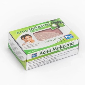 Y430 YOKO ACNE MELASMA WHITENING <b>SOAP</b> 110g. Natural Herbal Acnesoap Gentle Formula Deeply Cleanses without Over-Drying - Product Image 1