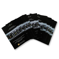 Service d'impression personnalisé A4, catalogue de brochures pliables, Menu de Restaurant, Stand de bière personnalisé, produit en papier couché