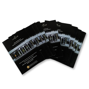 Custom A4 Design <strong>Printing</strong> Service Fold Brochure Catalog <strong>Restaurant</strong> Menu Personalized Beer Stand Board Product Coated Paper <strong>Flyer</strong> - Product Image 3