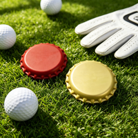 Marqueur de balle de golf vierge personnalisable par sublimation, jeton de poker amusant, stylo pour kit de plongée DIY, golf