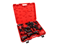 Ensemble d'outils électriques sans fil 21V 4 pièces, perceuse, meuleuse d'angle, clé à chocs, marteau perforateur, kit combiné avec 2 batteries