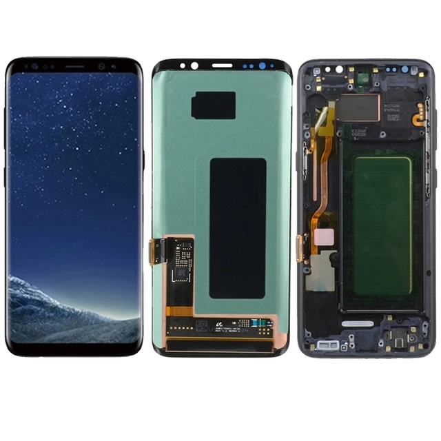Mobile LCD Screen for for S8 & S8 Plus with 1 Year Warranty 100% Tested