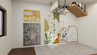 Équipement de salle sensorielle : Barres de grimpeuse d'intérieur pour enfants, structure de jeu jungle, salle de sport à domicile