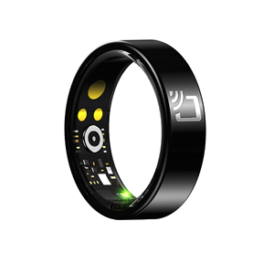 Maßgefertigter Smart <span class=keywords><strong>Ring</strong></span> für iOS/Android Wasserdichter Elektronischer Fitness-Tracker für Sport Schlaf Gesundheitspflege App-Steuerung Intelligente KI - Product Image 1