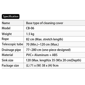 Kingpump PVC-Klimaanlagen-Reinigungsbeutel & <span class=keywords><strong>Split</strong></span>-Klimaanlagen-Abdeckung für den Hausgebrauch Klimaanlagen-Reinigungswerkzeug - Product Image 5