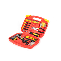 Ensemble d'outils à main de 82 pièces, boîte à outils, kit d'outils, jeu de douilles combinées robustes pour la réparation automobile