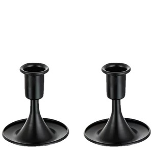 Décorations de table de style européen transfrontalier, dîner romantique aux chandelles, décoration de la maison, petit cornet vintage en fer doré, <span class=keywords><strong>bougeoir</strong></span> - Product Image 5