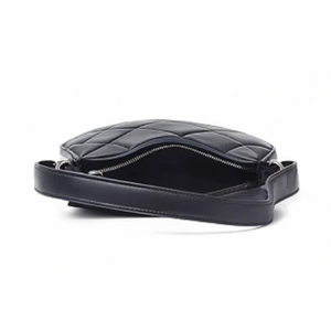 Bolso Bandolera de Cuero Genuino Acolchado Premium para Mujer - Elegante, Espacioso, con Cierre de Cremallera, Ligero y Fácil de Llevar - Product Image 4