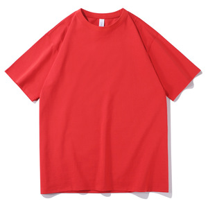 T-shirt col rond uni pour <span class=keywords><strong>homme</strong></span>, 100% coton, Logo imprimé, broderie - Product Image 6
