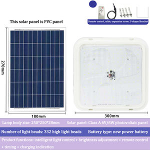 Luz solar de techo para interiores, directo de fábrica con control remoto, lámpara de luz solar para interiores, luz solar para interiores, <span class=keywords><strong>casa</strong></span> - Product Image 6