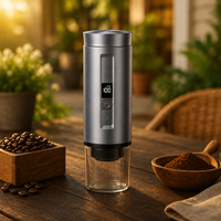 Mini machine à café avec mode de préparation 3-en-1, compatible avec les capsules NES DG, idéale pour la randonnée et les voyages, vente en gros directe d'usine OEM