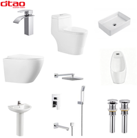 DITAO CUPC Certifié – Gamme complète d'articles sanitaires : Douche et robinetterie, WC monobloc en céramique, Lavabo sous comptoir, Urinoir pour salle de bain