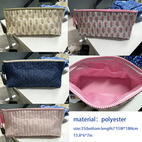 Pochette pour sèche-cheveux à cheveux longs, douce, matelassée, pliable, légère, avec fermeture éclair et boucle de suspension, imprimé floral, étui de voyage pour femme