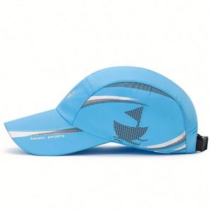 Casquette de baseball unisexe d'été légère et respirante à visière incurvée, séchage rapide, pour activités de plein air, pêche, sports nautiques, imprimée, vente en gros - Product Image 4