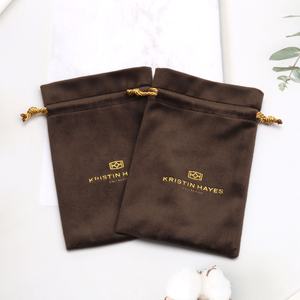 Odm & oem סיטוני תכשיטים לצפות בושם אריזה תיק כיס לוגו מותאם אישית מודפס רך מודפסת קטיפה - Product Image 2