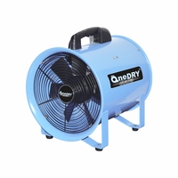 Ventilateur portatif en métal d'air utilitaire 10 pouces 1/2Hp ventilateurs de Ventilation d'air d'échappement axiaux industriels de grand cylindre