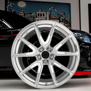 Customized Auto Luxury <strong>Modified</strong> Forged <strong>Wheels</strong> 1 Piece Silver Plating 20 21 22 23 24 26 Inch for BMW Tesla AMG Porsche - Product Image 5