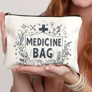 <b>Medical</b> <b>Bag</b> Physician Assistant Christmas Birthday Toiletry <b>Bag</b> Accessories Medicine Make Up <b>Bag</b> - Product Image 5