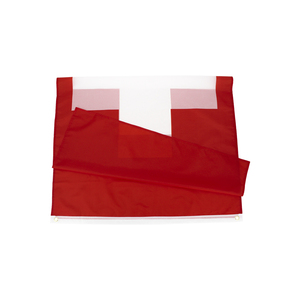 Listo para enviar 100% Poliéster 3x5ft Stock Cruz Roja Blanca Suiza Bandera Suiza - Product Image 2