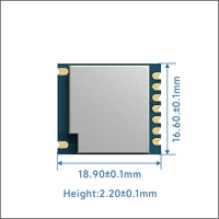 Módulo Transceptor RF G-NiceRF ANT+ Uart RF51422 Adopta Chip SOC Módulo Transceptor ANT+