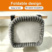 Lit de bureau pliable pour chat avec hamac rembourré double face, peut être installé sur le bureau, prend en charge les modèles OEM et ODM.