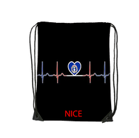 Sac de sport à cordon personnalisé avec motif Saipan distinctif, sac à cordon de qualité supérieure pour les activités sportives quotidiennes, les courses et les voyages en plein air