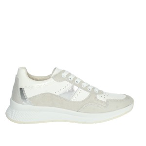 Sneakers basse Swi8605-002 da donna antiscivolo e scarpe da passeggio leggere in bianco per l'estate e l'autunno - Product Image 4