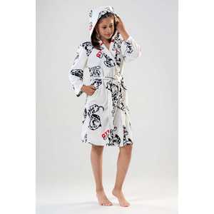 Robe à capuche en polaire pour femmes avec poches, sweats à capuche et sweat-shirts pour filles - Product Image 4