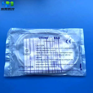Sac à urine médical stérile jetable Hanheng 1500 / 2000 ml pour adulte, collecteur de drainage urinaire pour adulte - Product Image 3