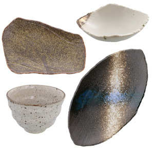 Vente en gros Service de vaisselle en porcelaine noire écologique de luxe Bol et assiettes à ramen - Product Image 1