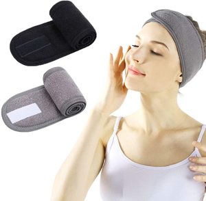 Usine en gros doux filles cheveux accessoires LOGO personnalisé impression <span class=keywords><strong>petit</strong></span> tissu élastique yoga bandeau - Product Image 1