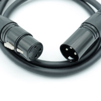Câble d'éclairage DMX Fil 3 broches dmx512 Câble de commande de lumière pour éclairage de scène