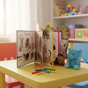 <span class=keywords><strong>Libro</strong></span> Interactivo Personalizado de Fábrica para Niños, <span class=keywords><strong>Primer</strong></span> <span class=keywords><strong>Libro</strong></span> de Aprendizaje del Idioma Inglés con Sonidos Educativos Electrónicos y Audio - Product Image 1