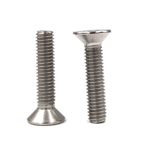 DIN7991 ASME M10 M12 M14 M16 M18 M20 1/4 3/8 1/2 5/8 3/4 7/8 Hex Socket Flat <strong>Countersunk</strong> <strong>Head</strong> Cap Machine <strong>Screws</strong> - Product Image 3