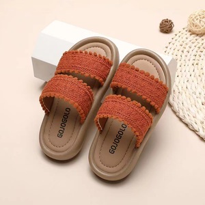 Pantuflas Tejidas Unisex para <span class=keywords><strong>Niñas</strong></span>, Novedad <span class=keywords><strong>de</strong></span> 2024, Cómodas, Antideslizantes, Casuales, para Interiores y Exteriores, para Niños Pequeños y Medianos, <span class=keywords><strong>de</strong></span> EVA - Product Image 6