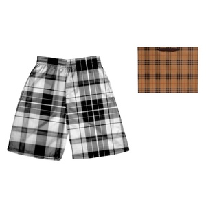 Pantalones Cortos Casuales de Moda Verano 2026, Cárdigan a Cuadros Burberry Vintage, Pantalones Cortos de Playa Impermeables para Hombre - Product Image 5
