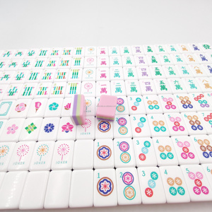 Jeu de Mahjong Nacré Irisé - Tuiles Acryliques à Effet de Couleur Changeante avec Supports - L'Événement Ultime pour une Soirée de Jeu Esthétique - Product Image 6