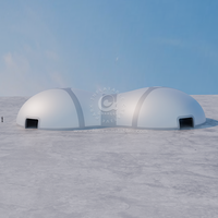 La publicité du fabricant Inflatables Dômes d'air durables Structure Entrepôt Bâtiment Tente