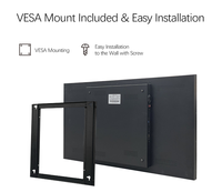 Écran de signalisation numérique LCD 32in 43in 55in Super Slim Wall Mounted Android Screen Display Portable Medical Monitor
