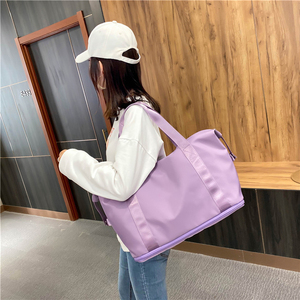 Bolsa de Deporte de Nailon de Gran Capacidad para Mujer, Bolsa de Viaje Deportiva de Alta Calidad, Impermeable, para Actividades al Aire Libre - Product Image 1