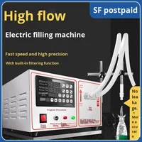 Machine de remplissage de liquides CNC entièrement automatique à entraînement électrique pour spiritueux, boissons et détergents – Haute précision, grande capacité